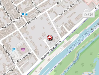 Carte de Le Bar De L'ecluse à Saint-quentin