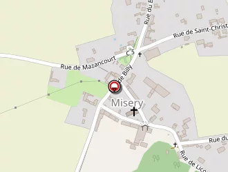 Carte de Jt Charpente à Misery