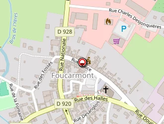 Carte de Ddl Express à Foucarmont