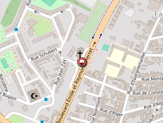 Carte de Subway à Saint-quentin