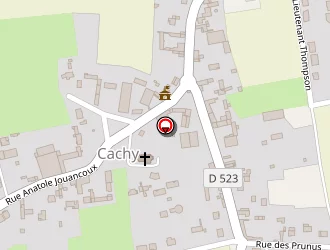 Carte de Marie Bois à Cachy