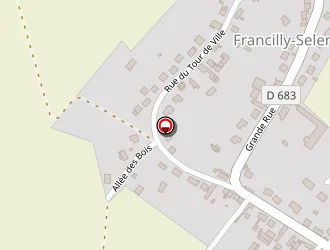 Carte de Denivet Daniel à Francilly-selency