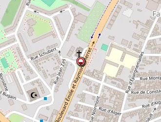 Carte de Casasnack à Saint-quentin