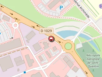 Carte de Douanes à Saint-quentin