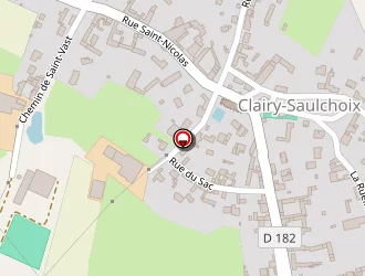 Carte de Balédent Philippe à Clairy-saulchoix