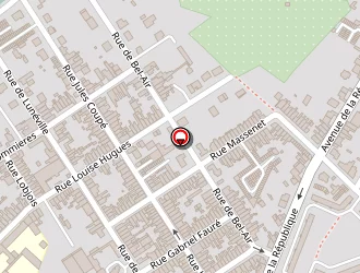 Carte de Bar Bellevue à Saint-quentin