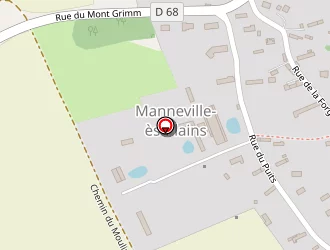 Carte de Vfl . Tp à Manneville-ès-plains