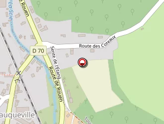 Carte de Les Palettes à Sauqueville