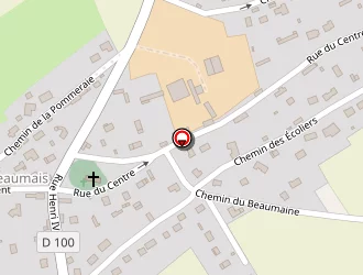 Carte de Quibel Martial à Aubermesnil-beaumais