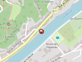 Carte de Sas Delecour à Bogny-sur-meuse