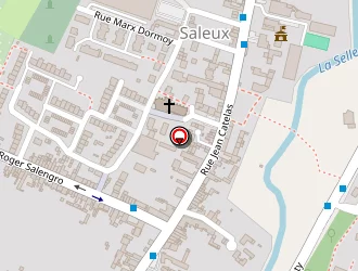 Carte de Saleux Location Jose à Saleux