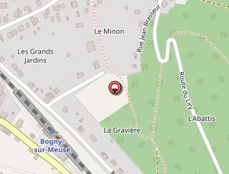 Carte de Aldi Marché à Bogny-sur-meuse