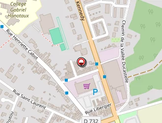 Carte de Fc Couverture à Saint-quentin