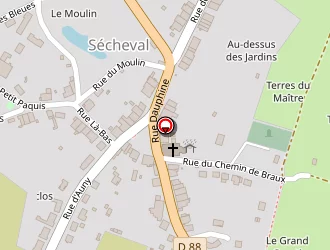 Carte de Lavialle Eric à Sécheval