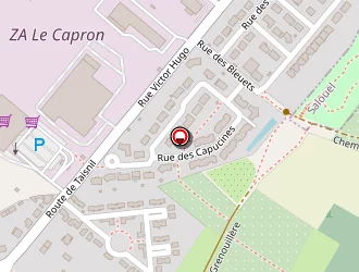 Carte de A.p.e.s à Saleux