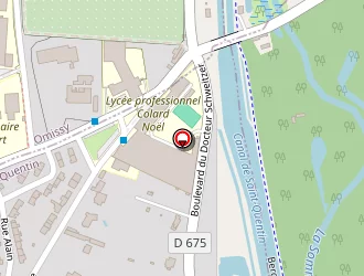 Carte de B.b.i. Plasturgie à Saint-quentin