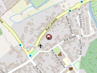 Carte de Initial Btb à Cagny