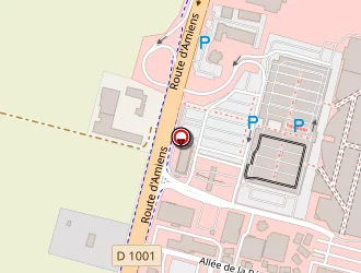 Carte de Kiabi à Dury