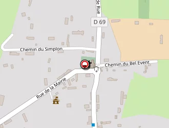 Carte de Le Champêtre à Chapelle-sur-dun (la)