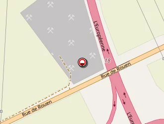 Carte de Sas Ets Legue à Saleux