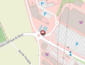 Carte de Conforama à Saint-quentin