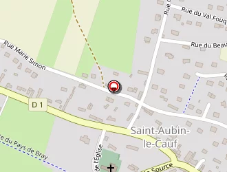 Carte de Mairie à Saint-aubin-le-cauf