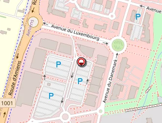 Carte de Fly à Amiens