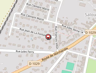 Carte de Avipur à Salouël