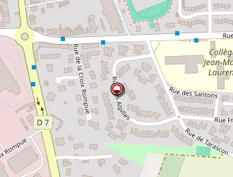 Carte de Association Claire Joie à Amiens