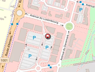 Carte de Kpmg à Amiens