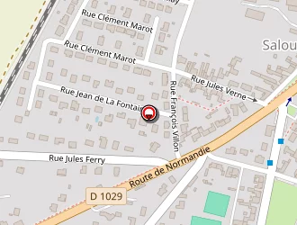 Carte de Brasdefer Dambreville à Salouël