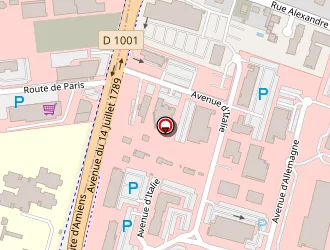 Carte de Accrosport à Amiens