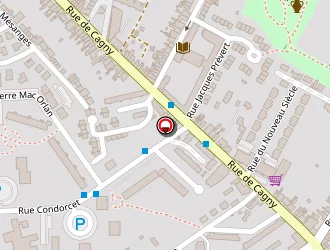 Carte de Rossignol Aselle à Amiens