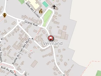 Carte de Saintier Luc à Vermand