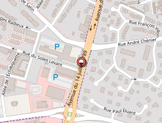 Carte de Gesco à Amiens