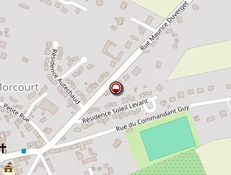 Carte de Stade Eugène Ponchard à Morcourt