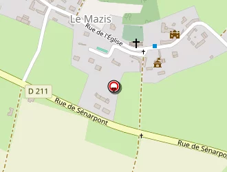 Carte de Tiretoutrait à Mazis (le)