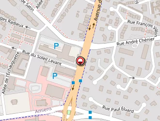 Carte de Look Coiffure à Amiens