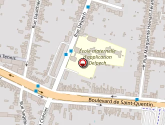 Carte de A-m-i-e-n-s Tir à Amiens