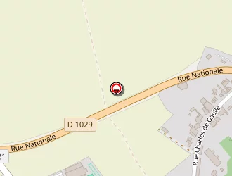 Carte de Dhs Natura à Vermand