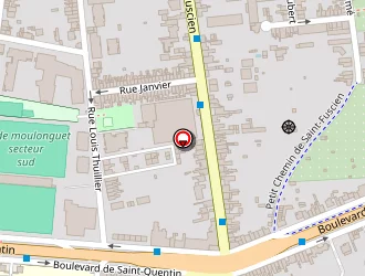 Carte de Quartz Immo à Amiens