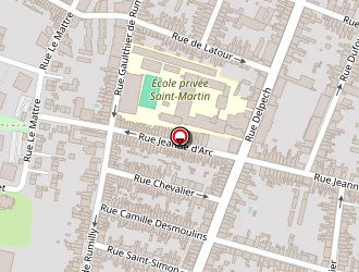 Carte de Repar'stores à Amiens