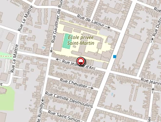 Carte de Dany Peyserre à Amiens