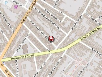 Carte de Roger David à Amiens