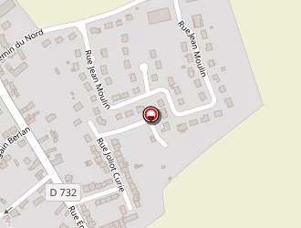 Carte de Criservices à Gricourt