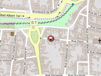 Carte de Terre De Massage à Amiens