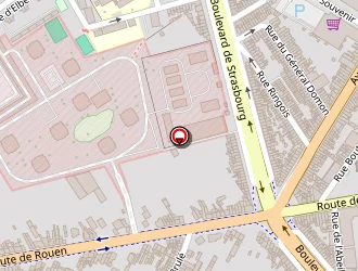 Carte de Atelier Coiffure à Amiens