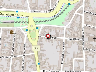 Carte de Barbier Thierry à Amiens