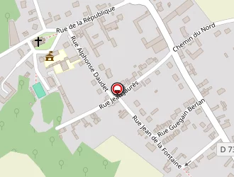 Carte de Complexe Sportif 2 à Gricourt