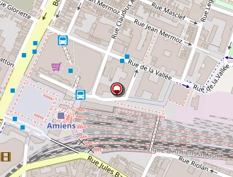 Carte de Amiens Bridge Club à Amiens